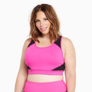 TORRID ACTIVE - COLORBLOCK SPORTS BRA, SIZE 2 (2X)